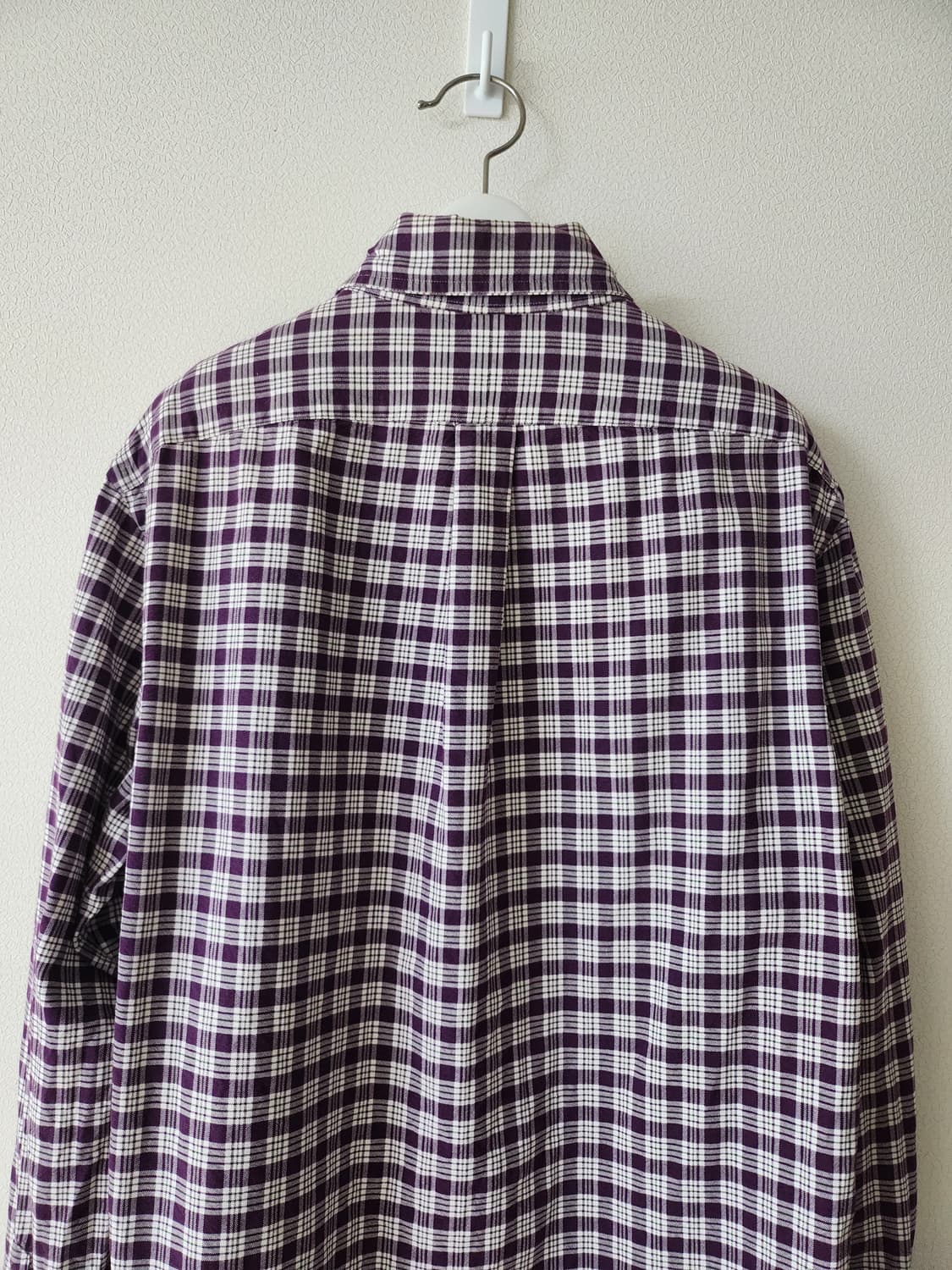 폴로랄프로렌 체크셔츠 (M 상품이미지3