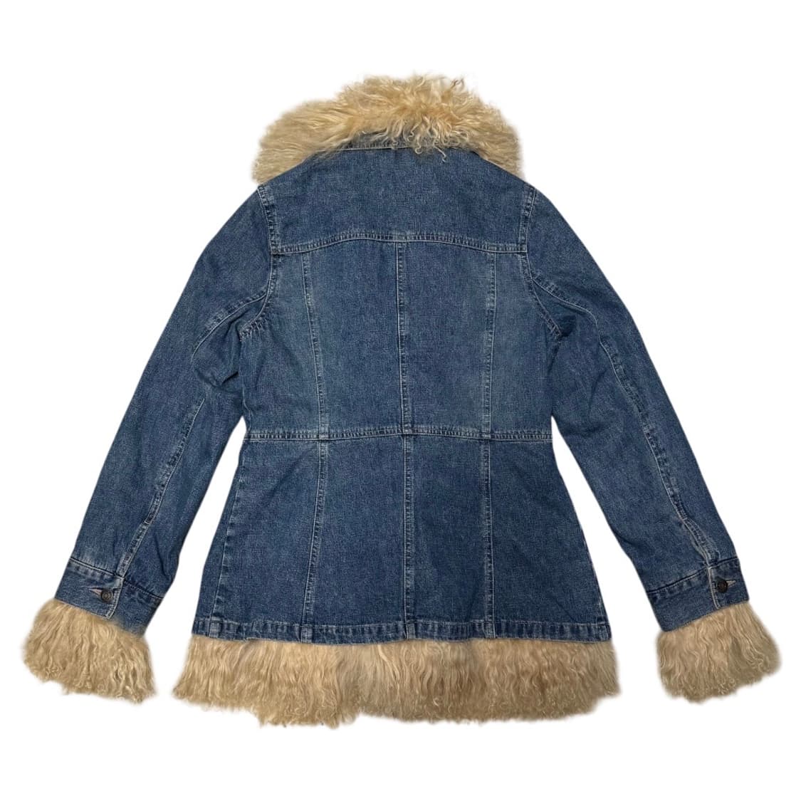 양털 퍼 데님 자켓 상품이미지2