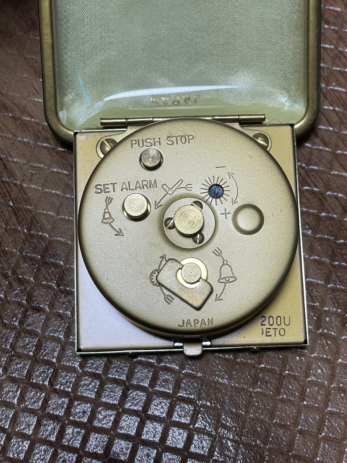 세이코 수동 탁상시계 상품이미지6