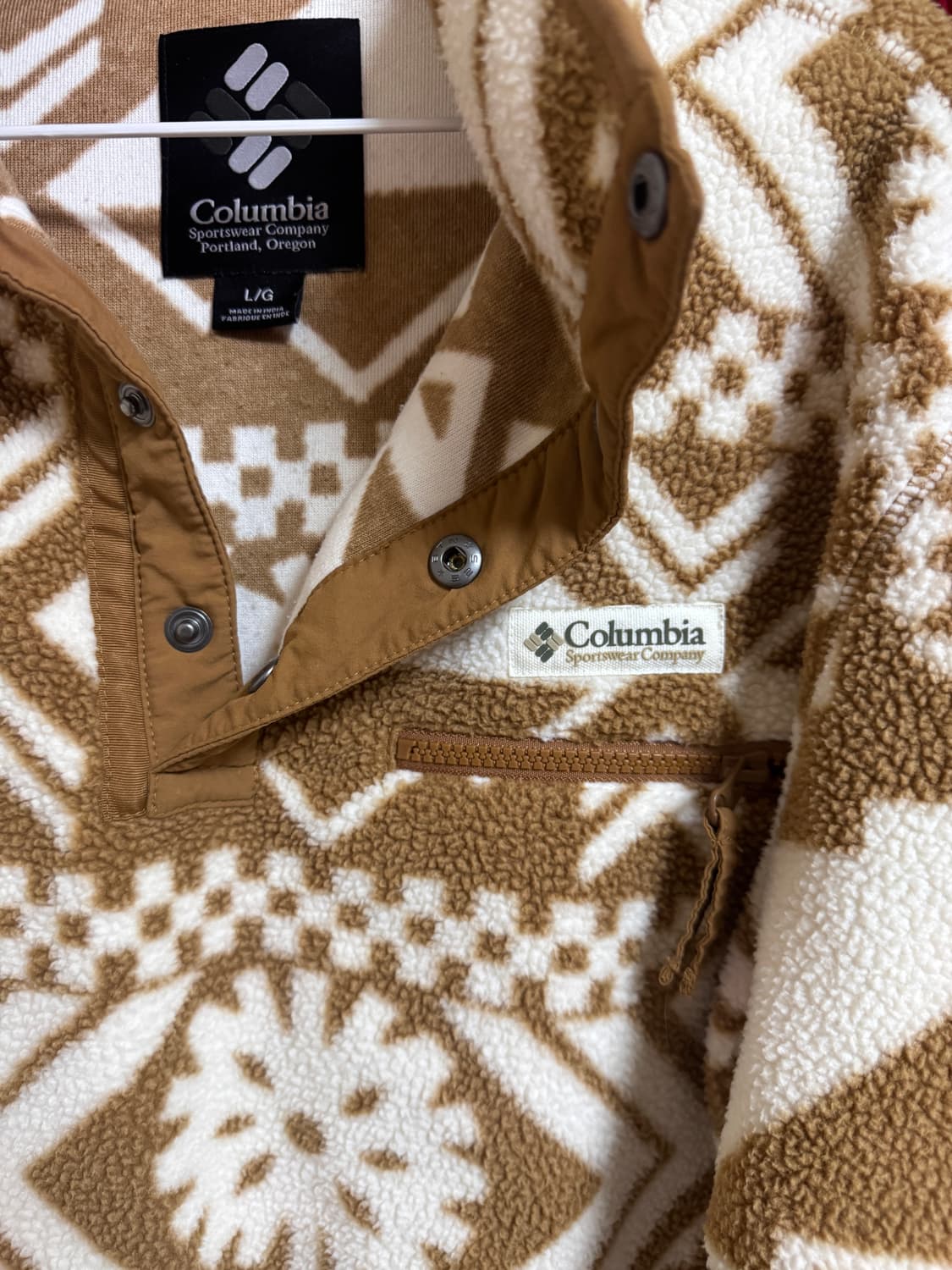 컬럼비아 헬베시아 하프 스냅 플리스 상품이미지3