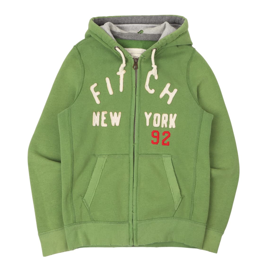 아베크롬비 피치 그린 후드집업 상품이미지1