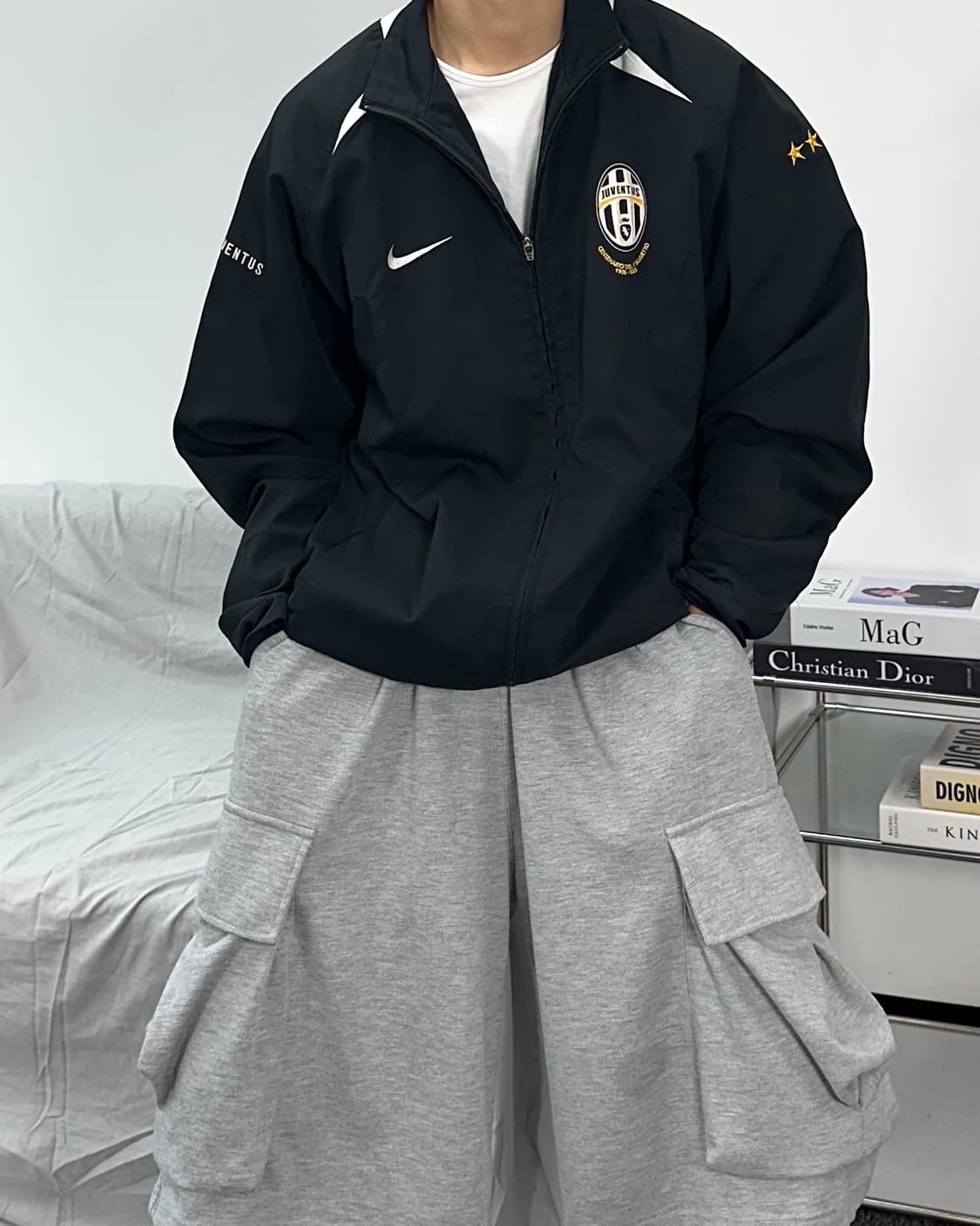 나이키 00s 유벤투스 바람막이 L 상품이미지1