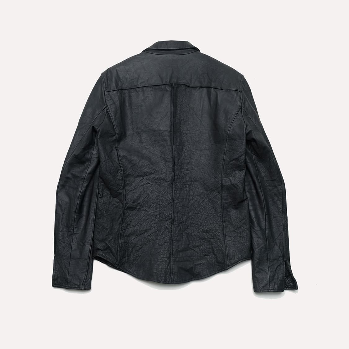 calf leather shirt jacket 상품이미지2
