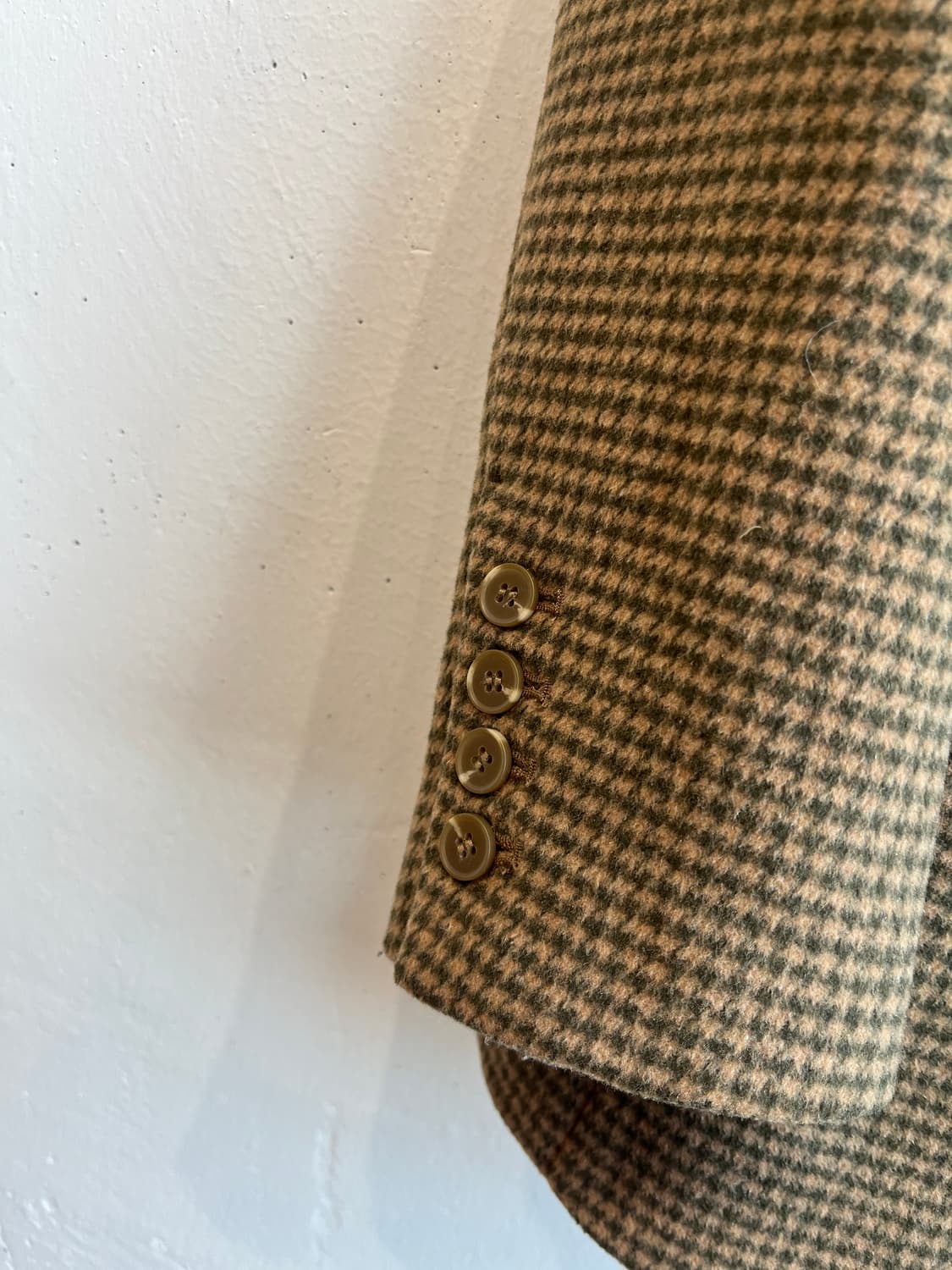 지오송지오 여성 울 체크 블레이저 자켓 90 상품이미지5