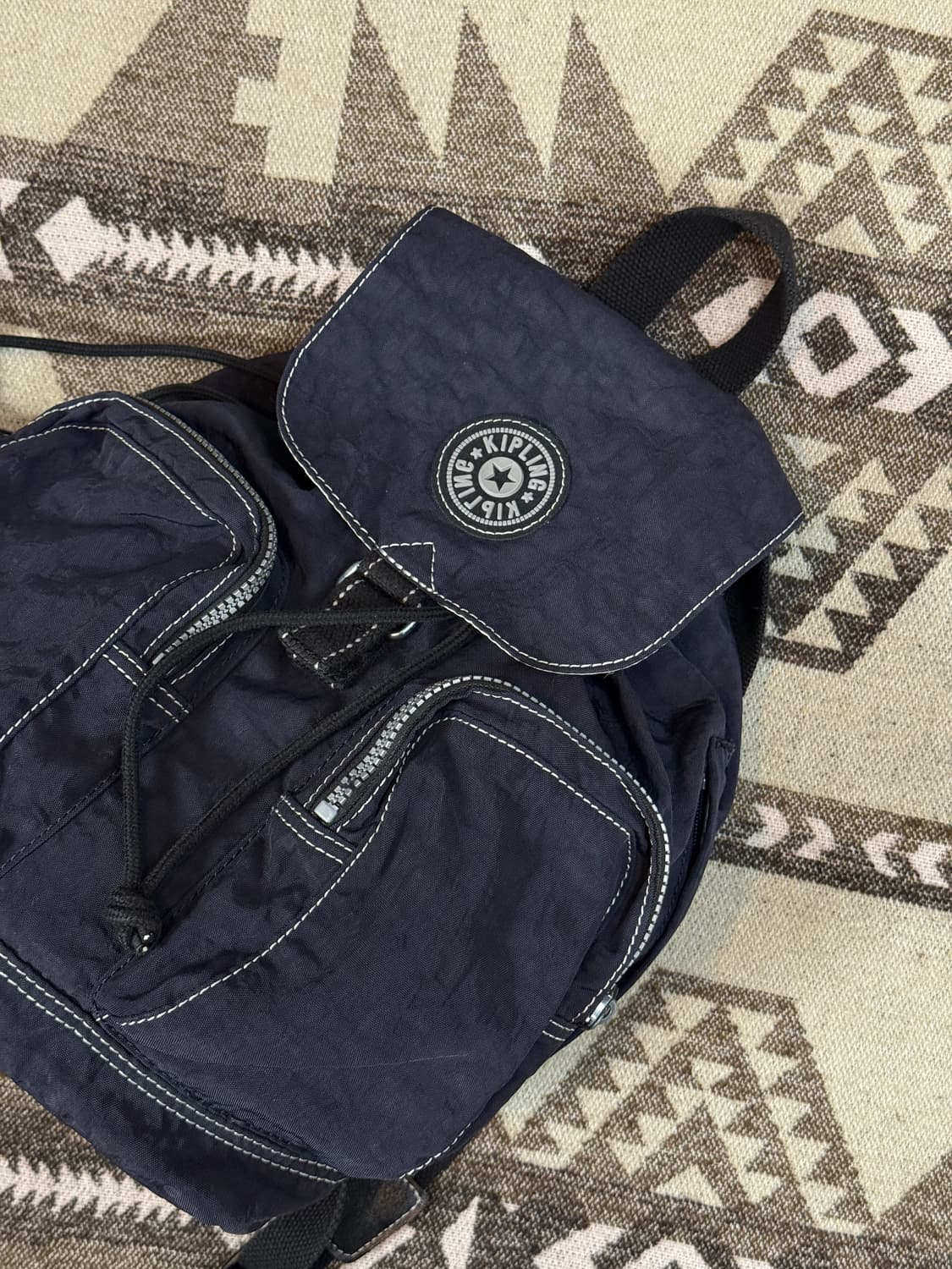 키플링 복조리 백팩 네이비 상품이미지3