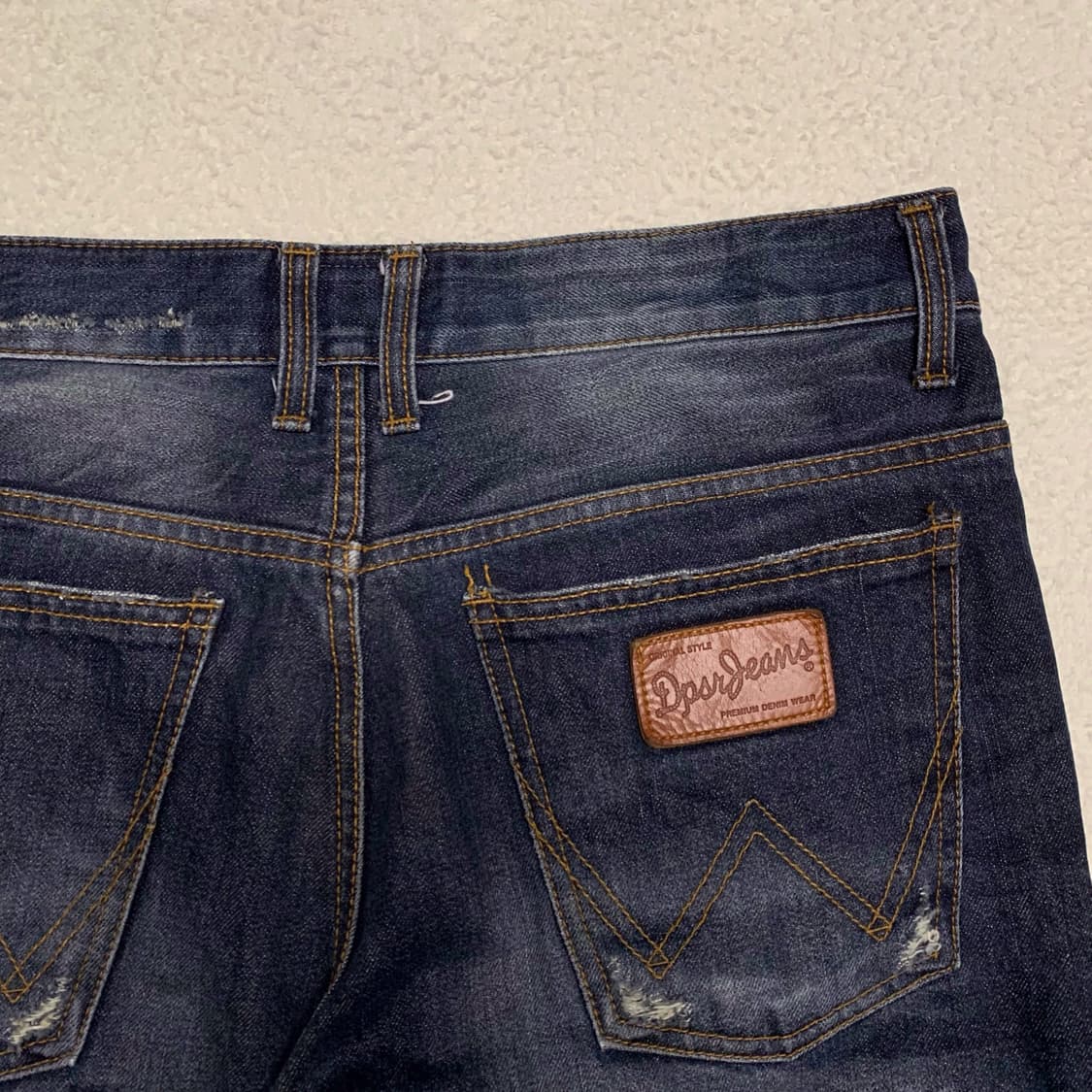 [35] DPSR 스트레이트핏 워싱 데님팬츠 상품이미지1