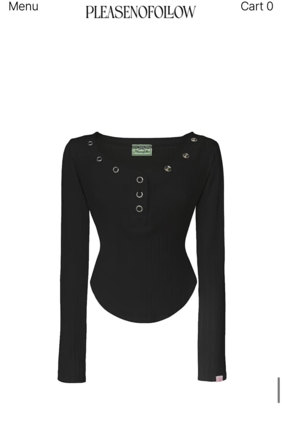 플노팔 버니탑 새상품 상품이미지1