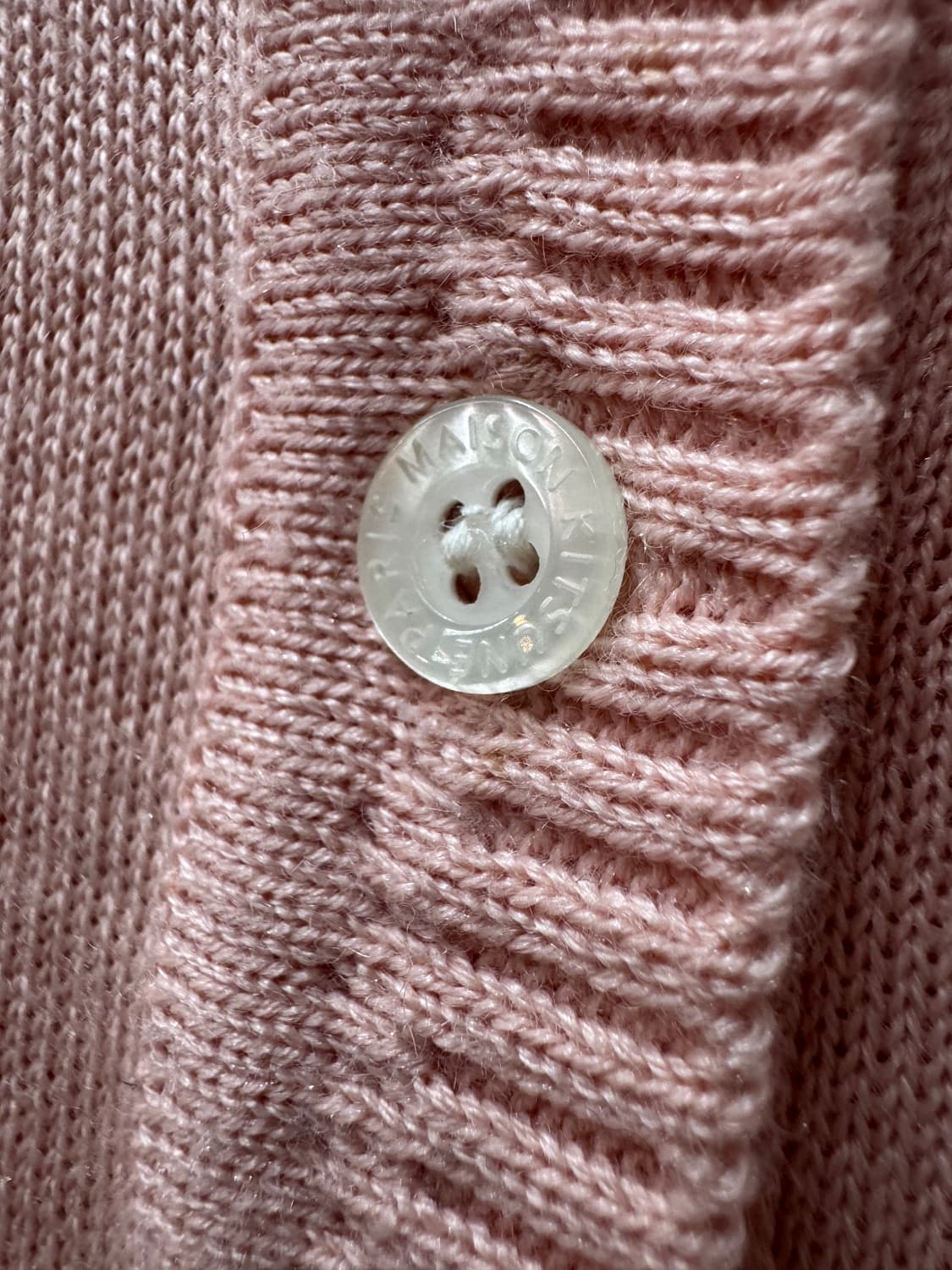 메종키츠네 폭스헤드 패치 메리노울 가디건 S(S) 상품이미지4