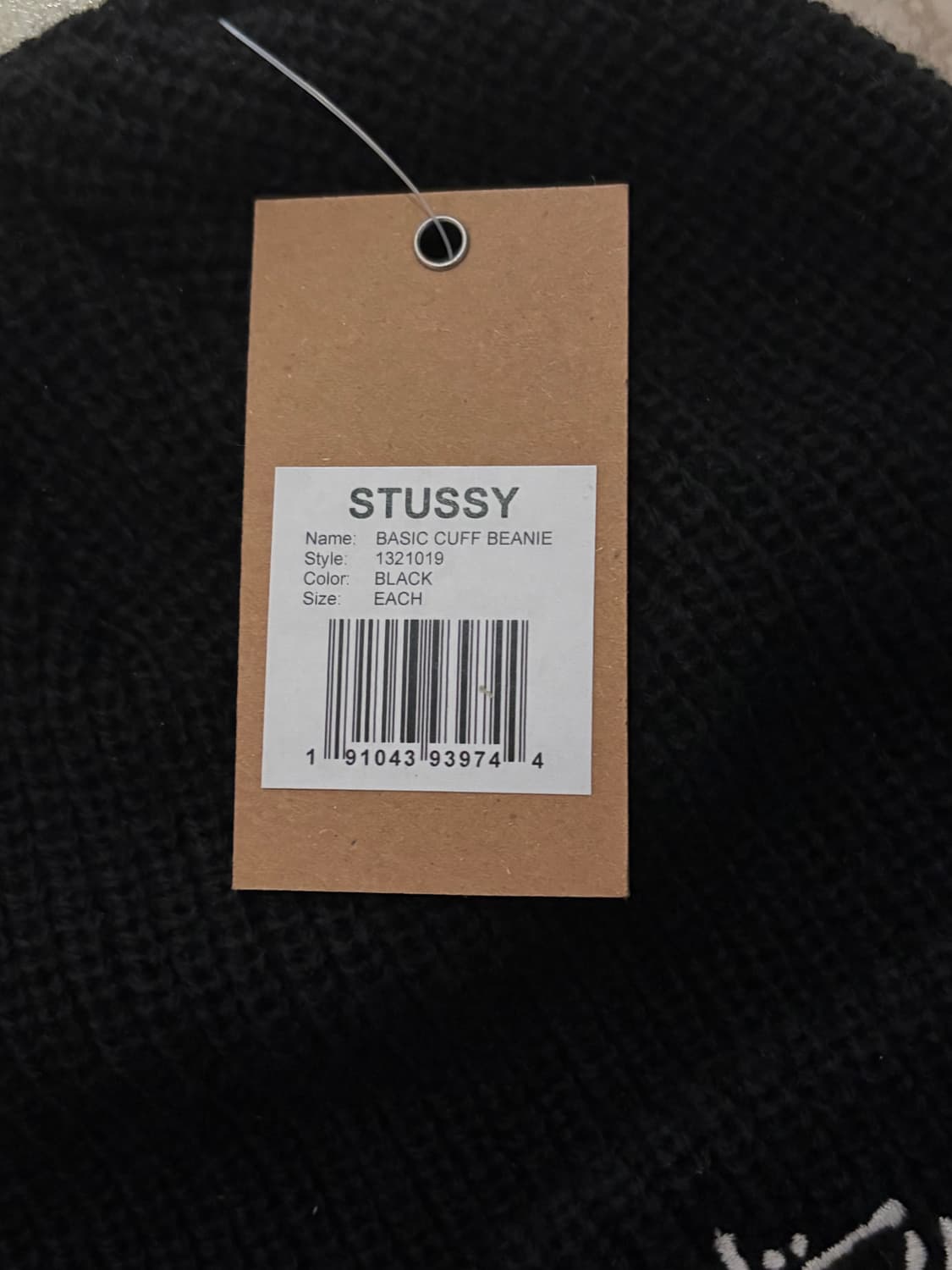 새상품)스투시 베이직 커프 비니 상품이미지2