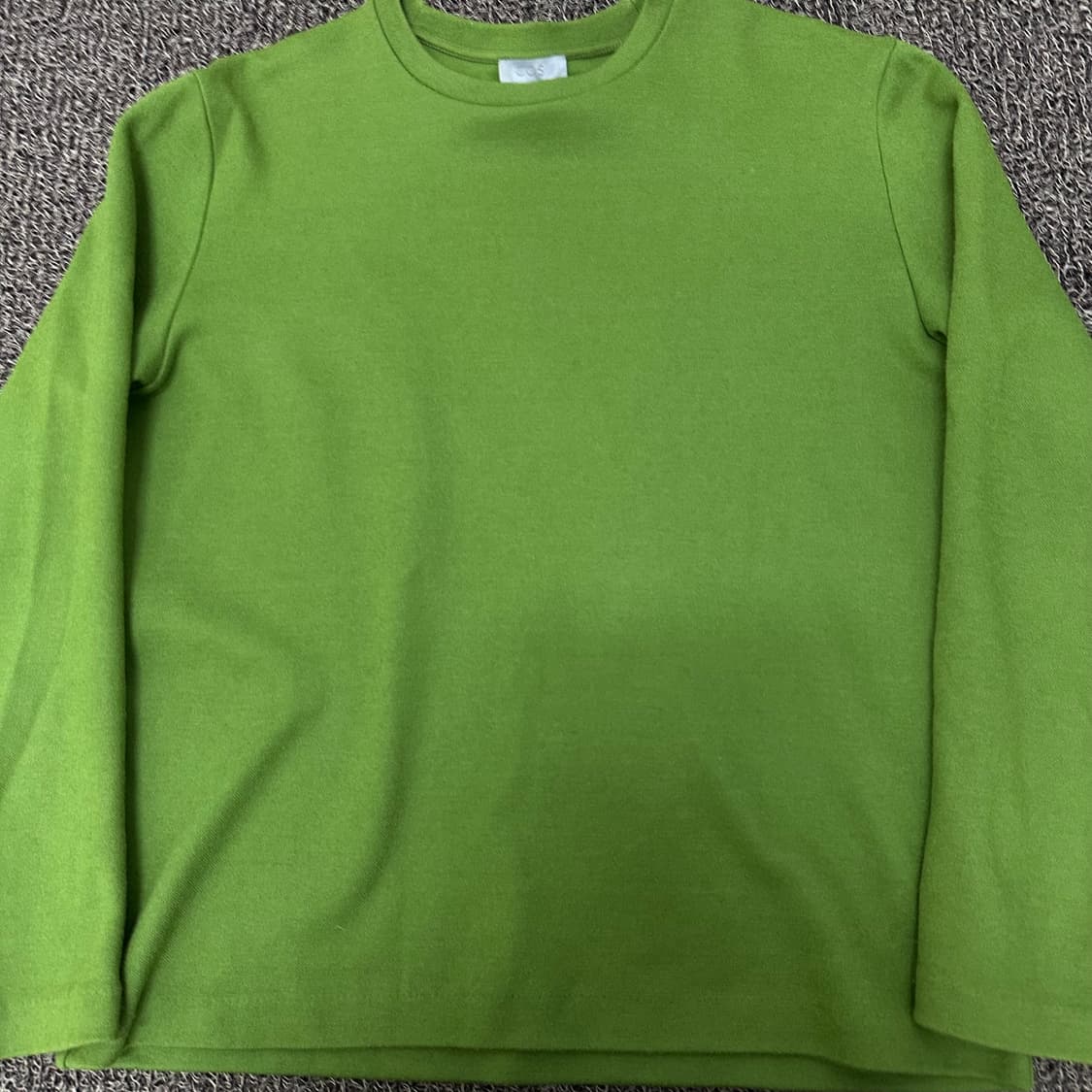 COS 코스 맨투맨 그린 M 상품이미지2