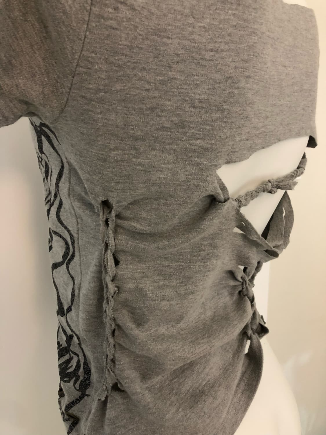 Wink girl glitter knot top 상품이미지6