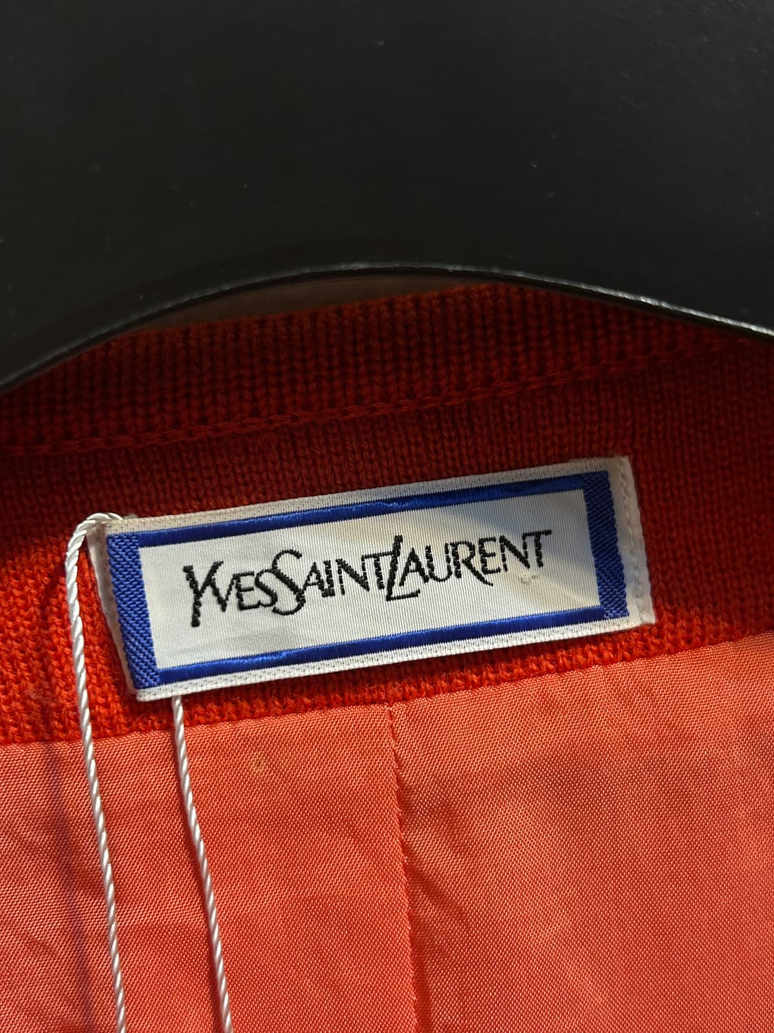 입생로랑 빈티지 플라워 자카드 니트 자켓 상품이미지6