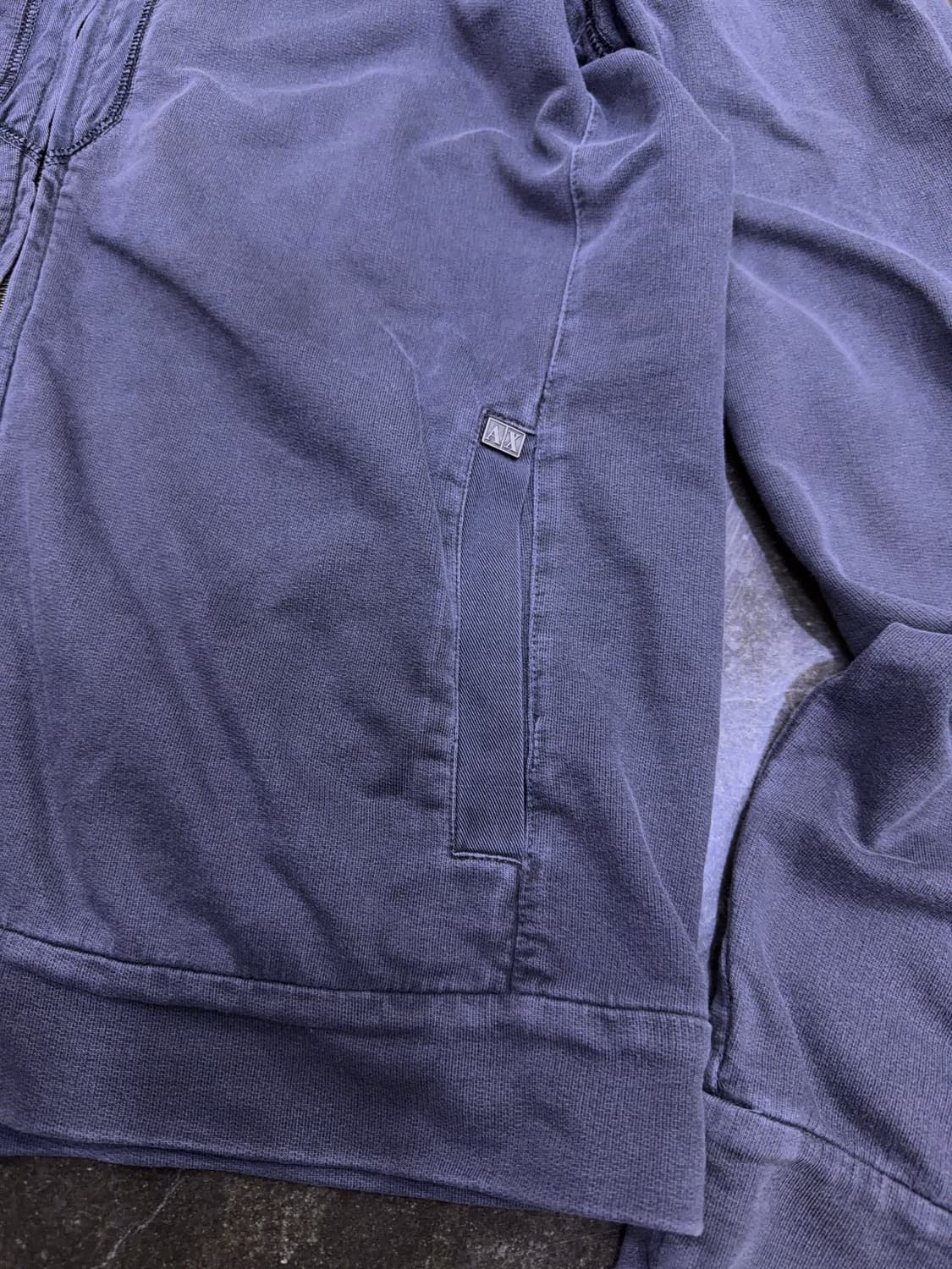 A|X 아르마니 익스체인지 아일렛 절개라인 집업자켓 M 상품이미지5