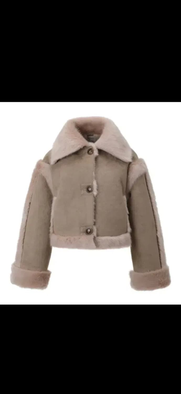 21fw쓰리타임즈 버니퍼 무스탕 상품이미지1