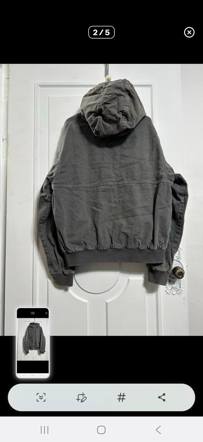 (마지막특가) 자라 워시드 후드자켓 L 상품이미지2