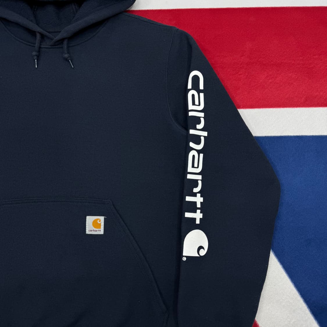 칼하트 스펠아웃 후드티  S 실측 M -L  상품이미지3