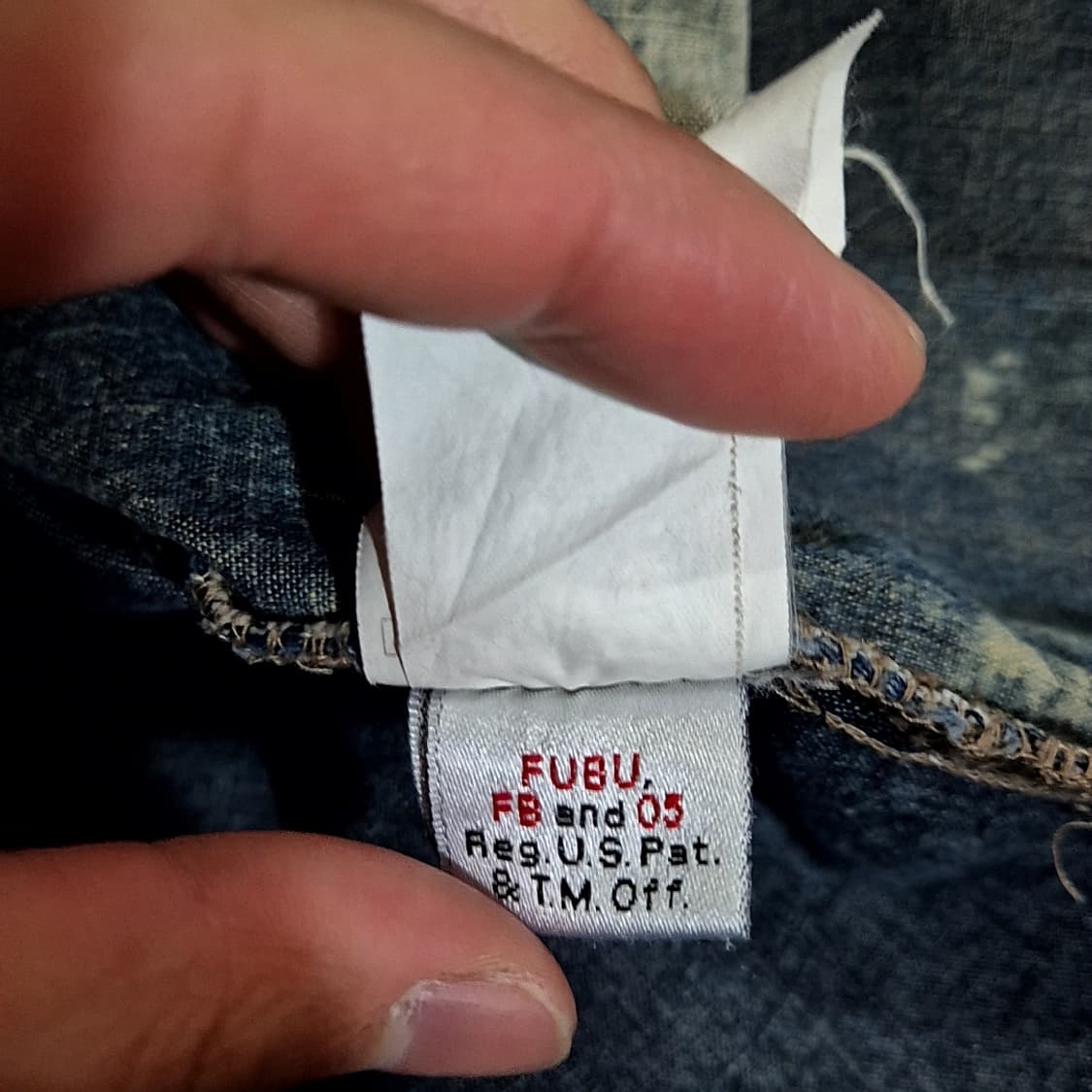 Fubu 푸부 빈티지 데님 셔츠 상품이미지6