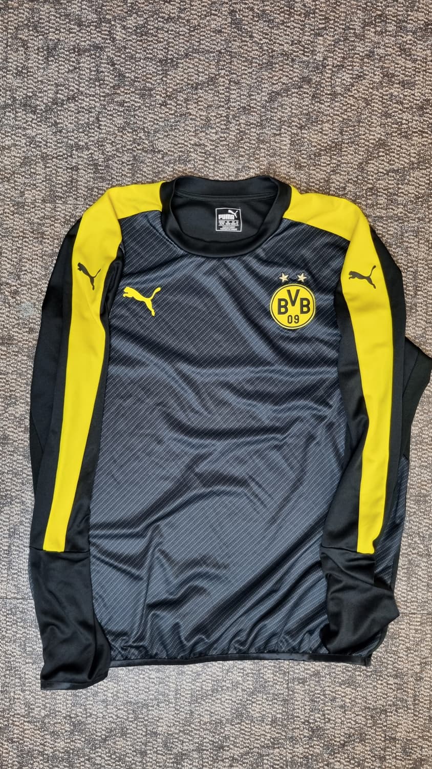 푸마 도르트문트 BVB 트레이닝 져지 롱슬리브 XL  상품이미지1