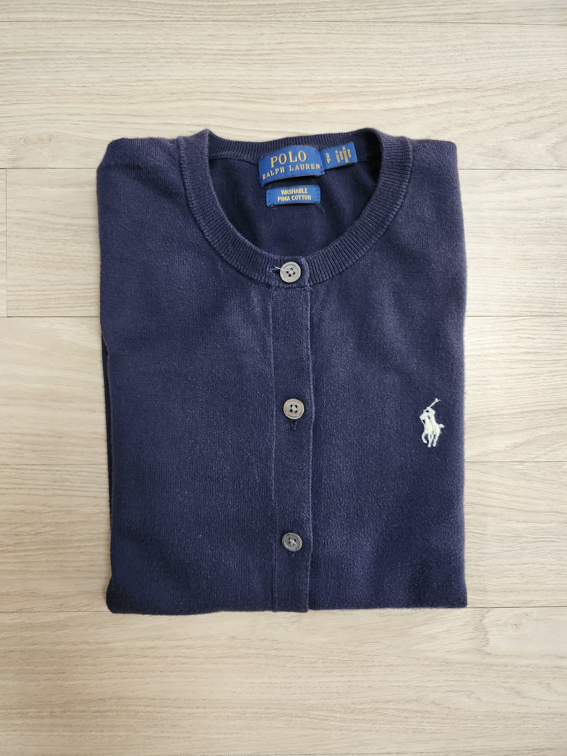 폴로랄프로렌 라운드가디건(S 상품이미지2