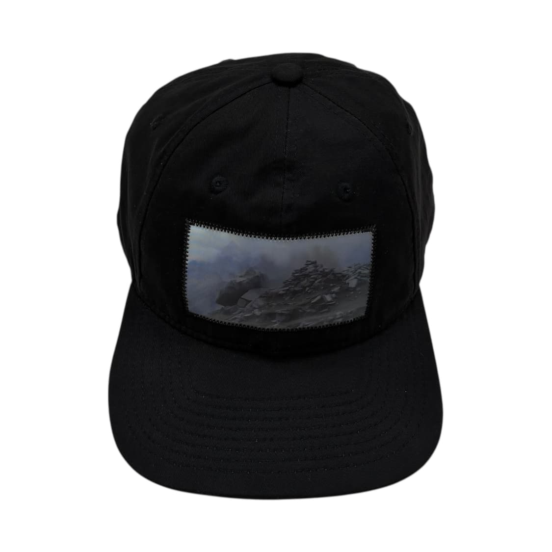 혁오 AAA 선셋롤러코스터 렌티큘러 볼캡 모자 블랙 상품이미지1