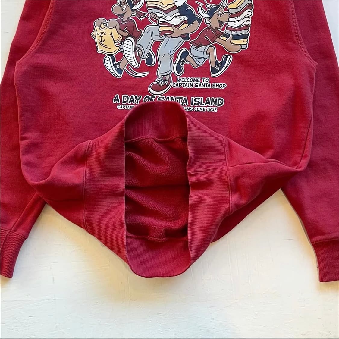 캡틴산타 프린팅 맨투맨 상품이미지5