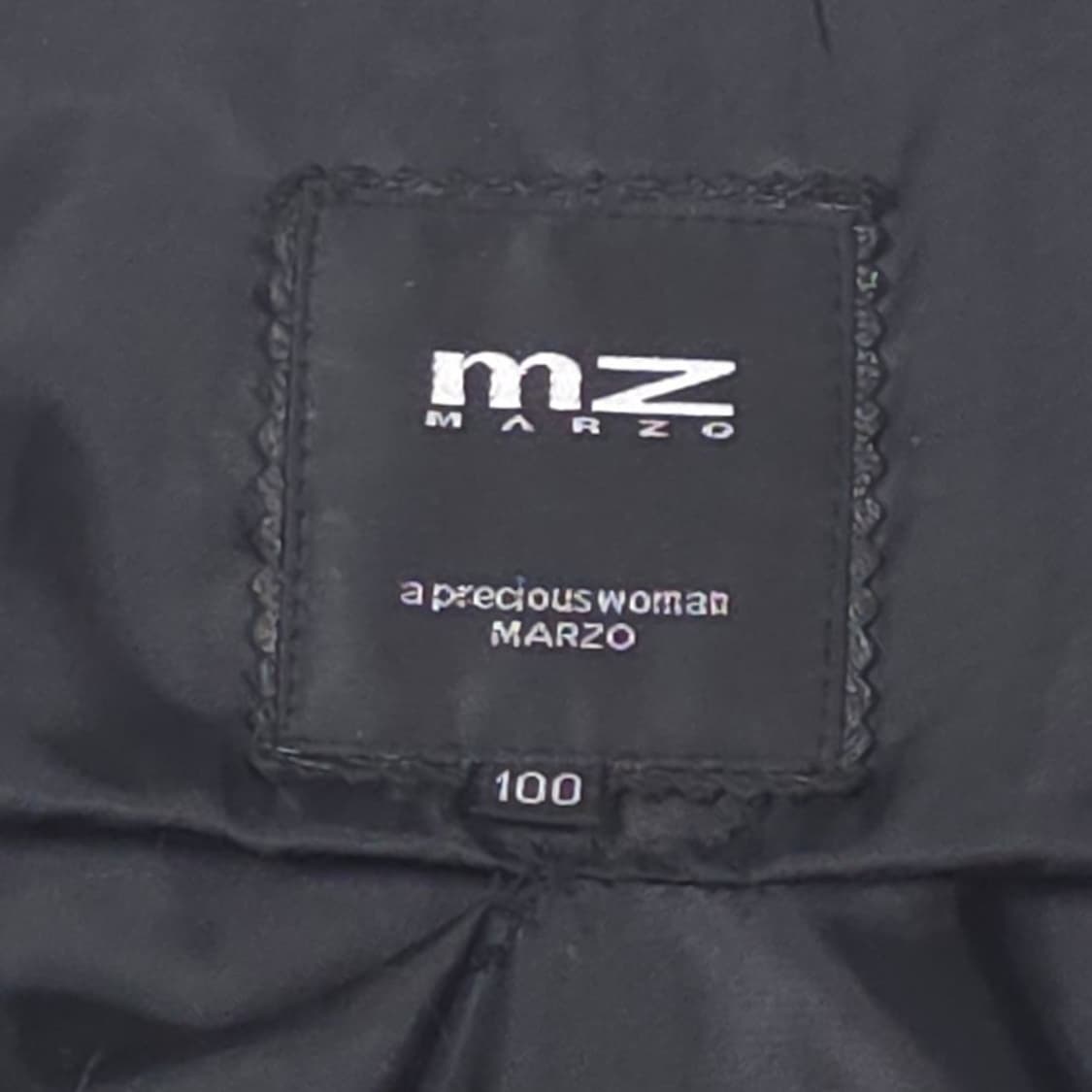 마르조 미니멀 램스킨 양가죽 집업 자켓 L 상품이미지6