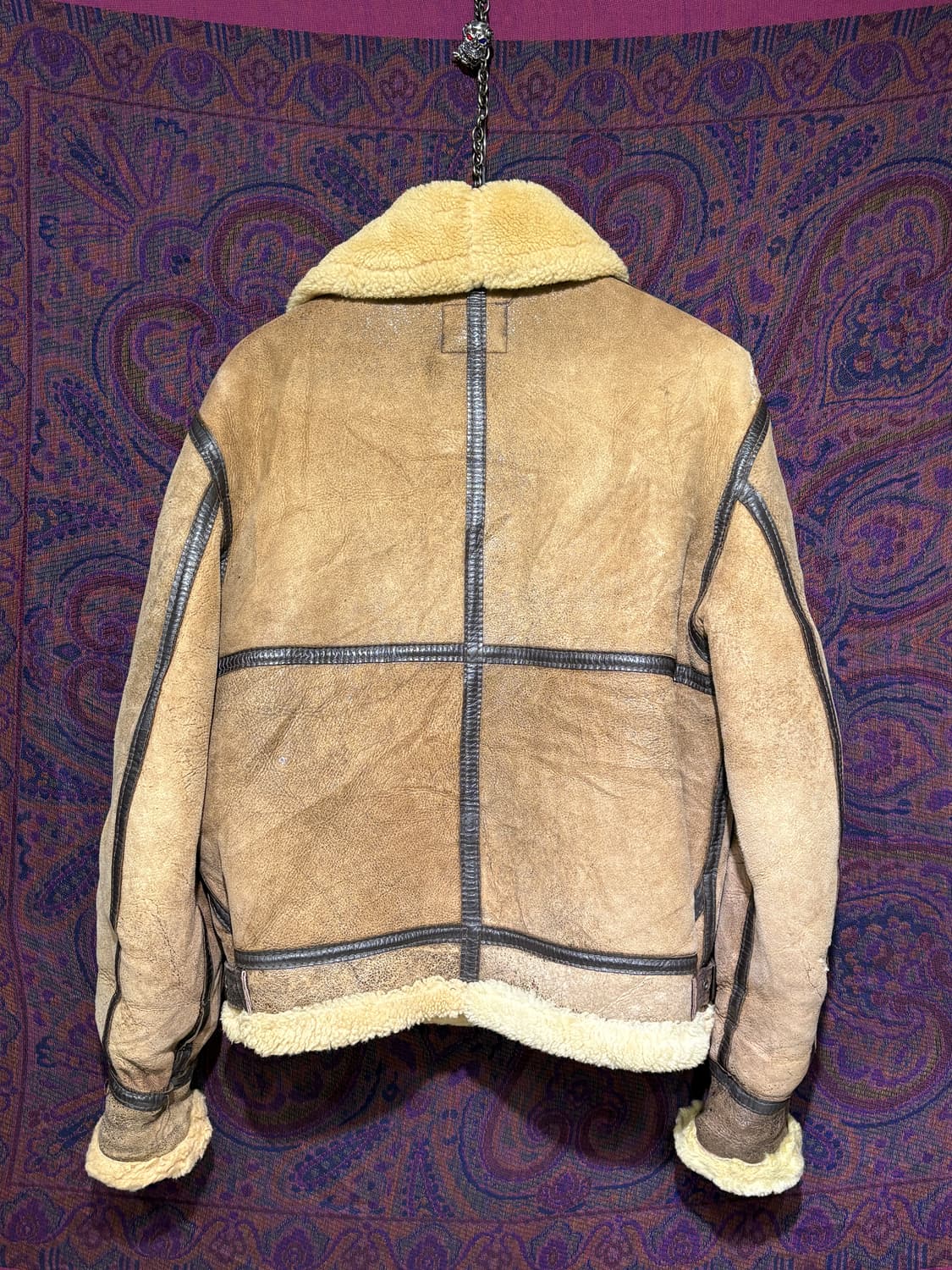 Avirex b-3 폭격기 무스탕 시어링자켓 상품이미지4