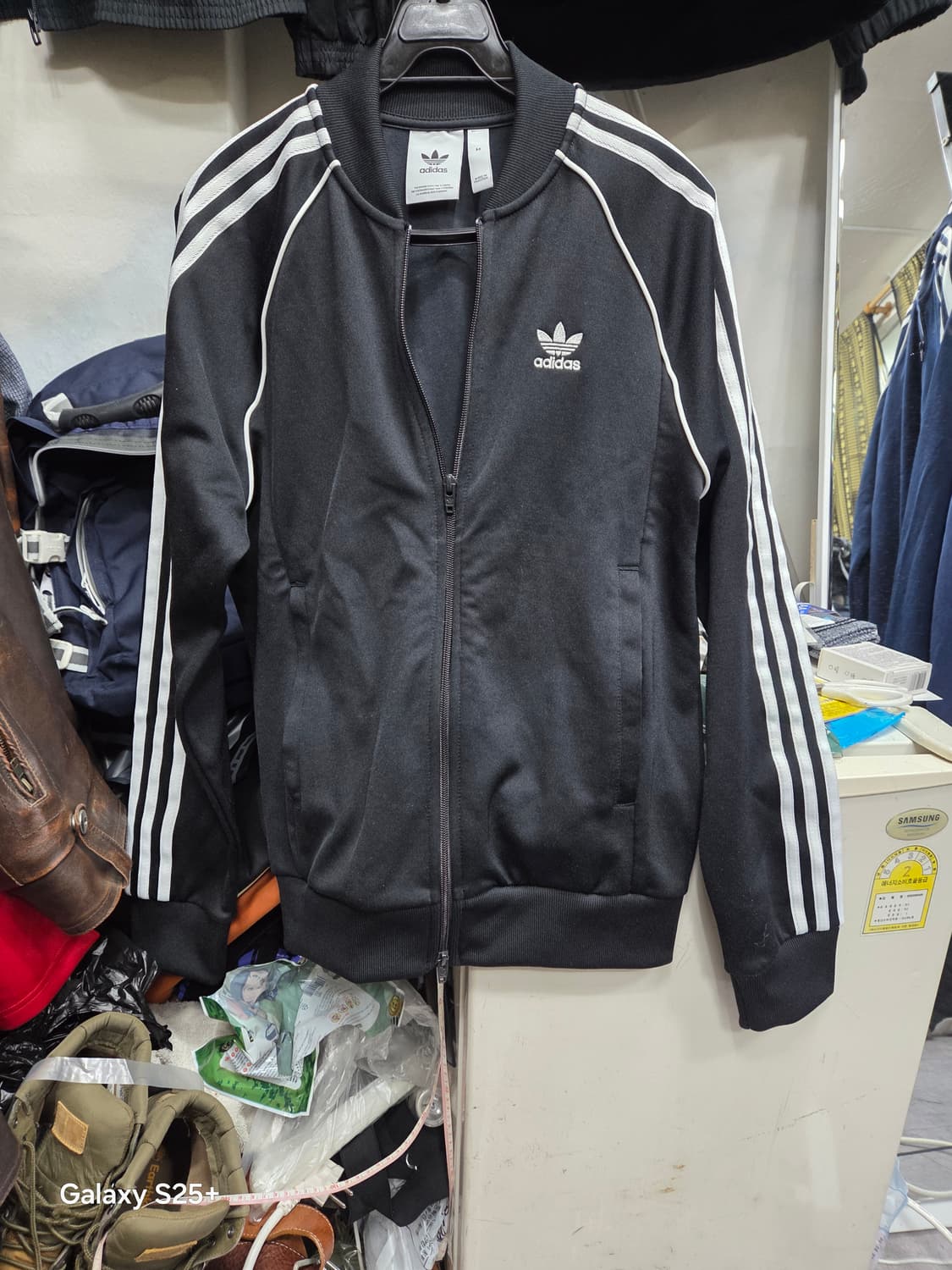 아디다스  블랙   트랙탑져지     상품이미지1