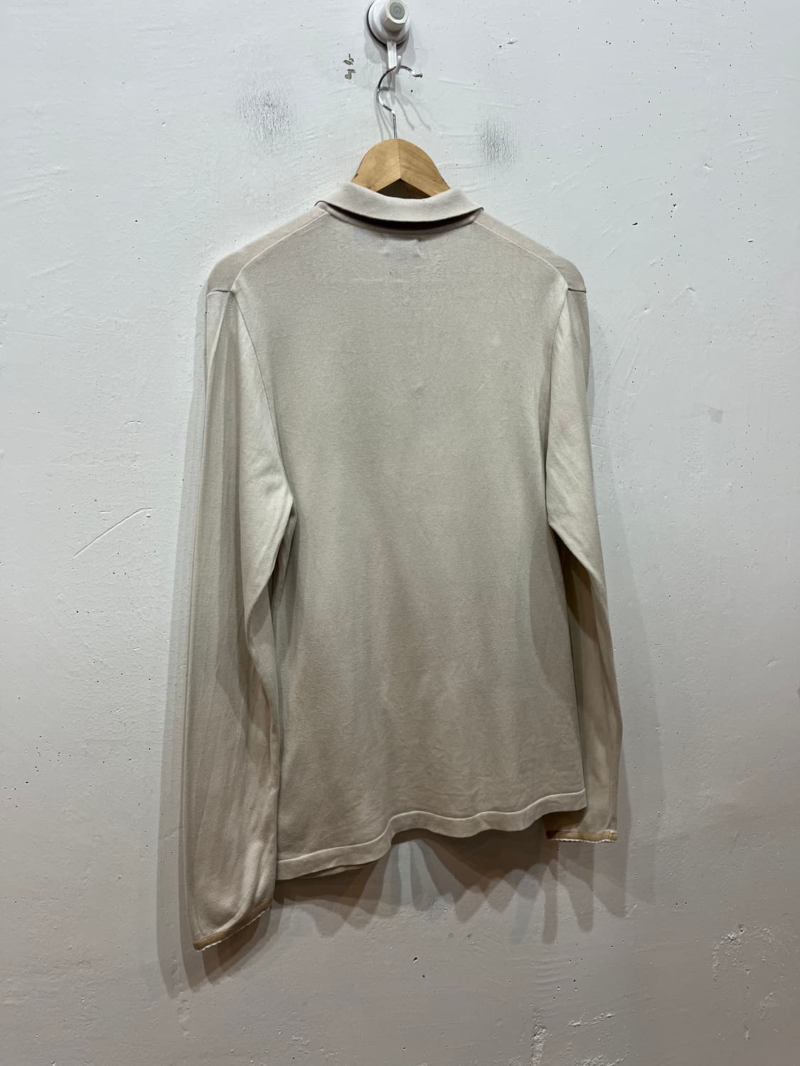 버버리 골프 니팅 PK 롱슬리브 Made in JAPAN (M) 상품이미지6