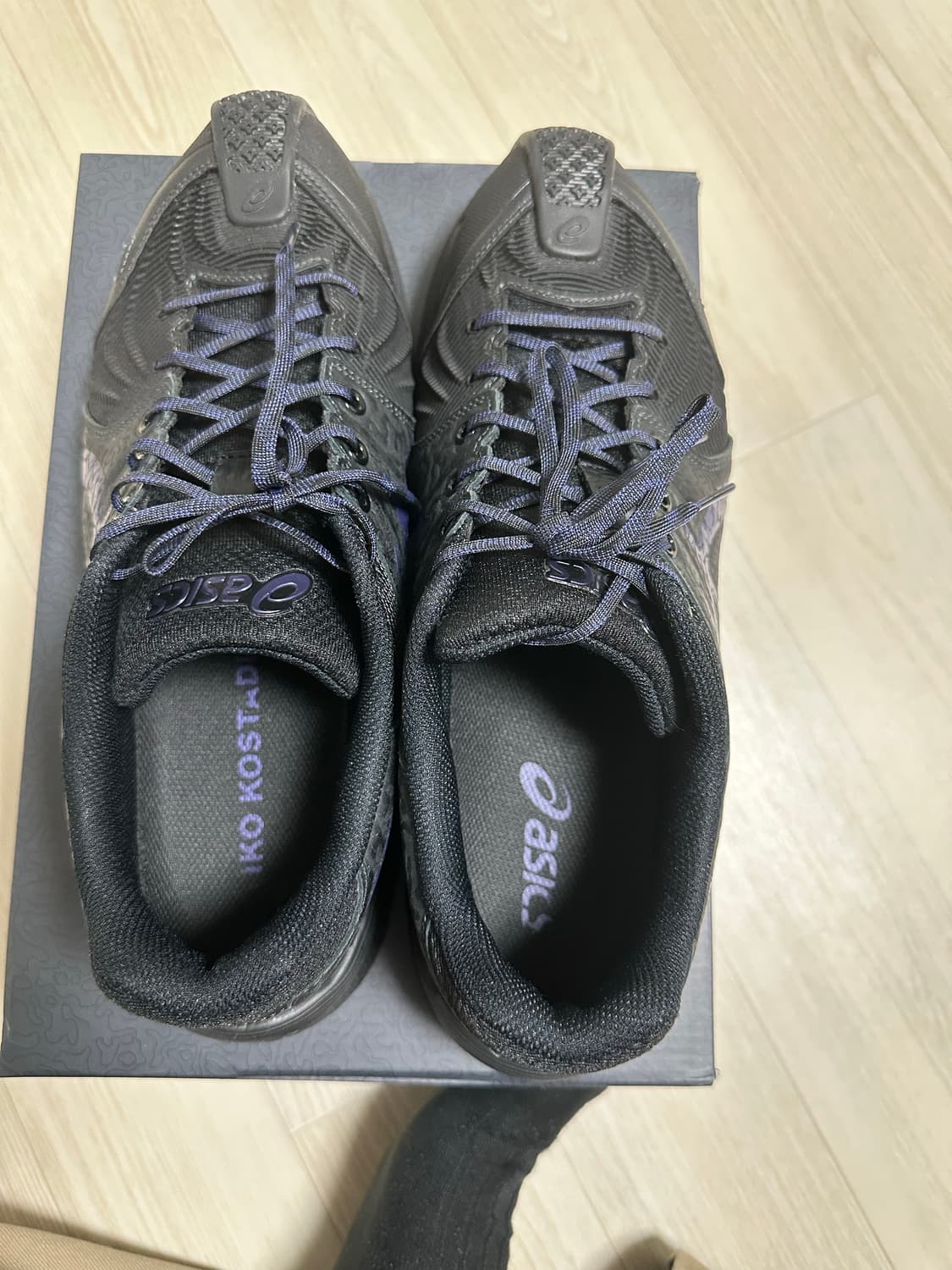 285) 아식스 젤키릴2 블랙 상품이미지1