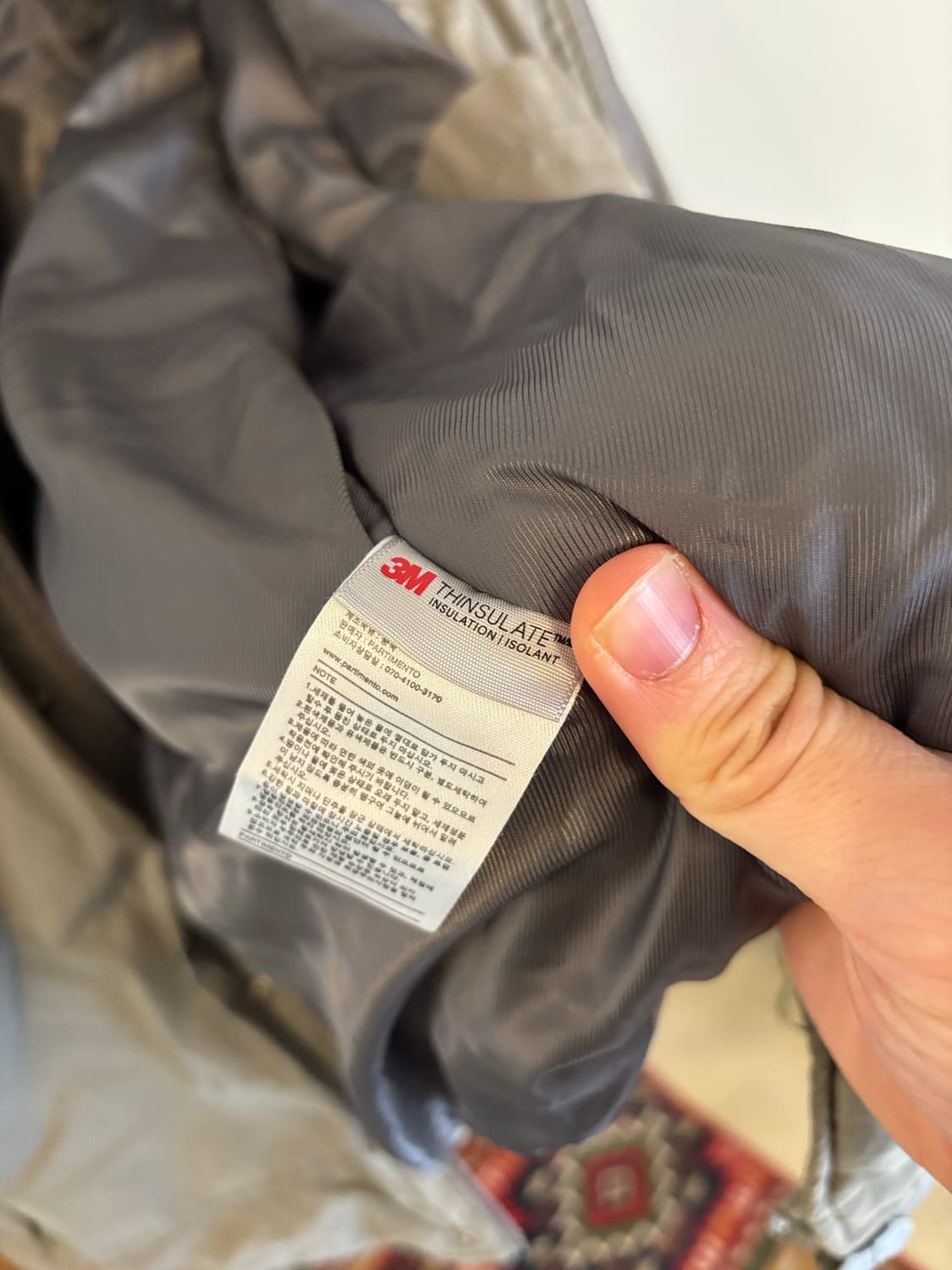 파르티멘토 3M 신슐레이트 퀄티드 필드 자켓 상품이미지4