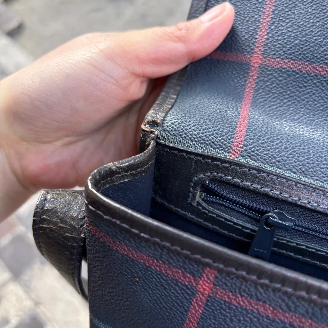 Burberry 버버리 체크 크로스백 가방 상품이미지8