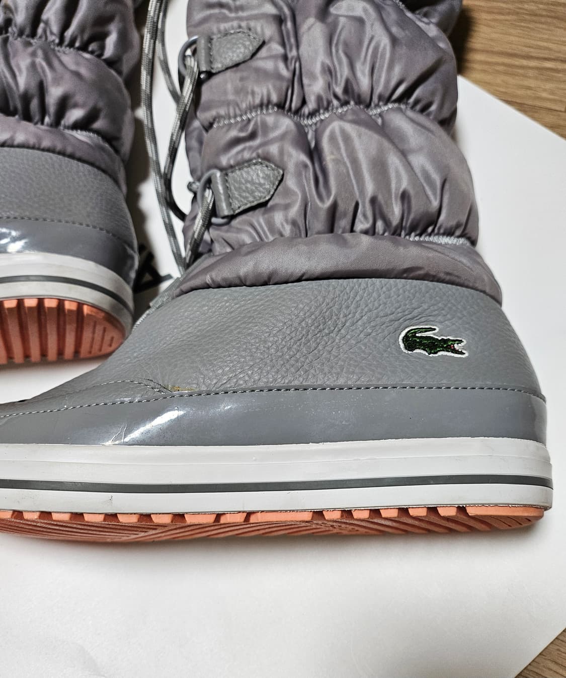 라코스테 스노우 패딩 부츠 LACOSTE 상품이미지8