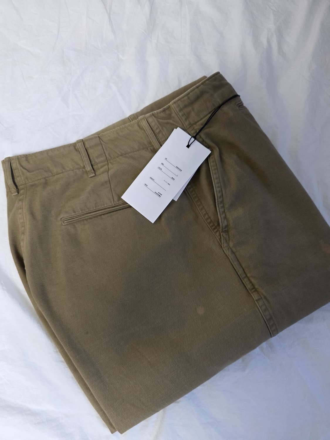 [1] 25AW 아프레쎄 빈티지 치노 베이지 상품이미지3