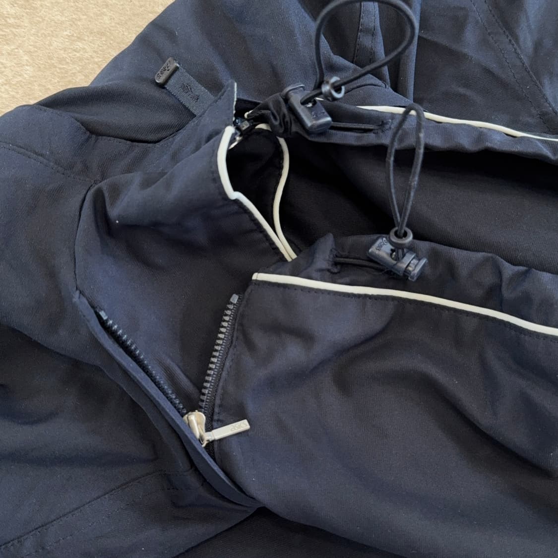 90s 아식스 올드스쿨 기모 바람막이 상품이미지8