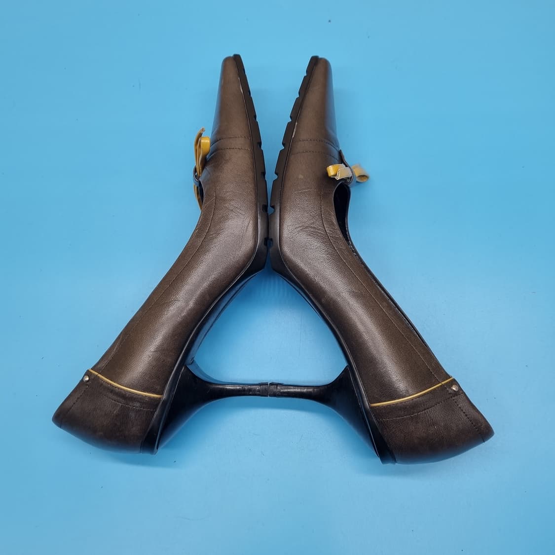 프라다 여성구두235 굽7 상품이미지5