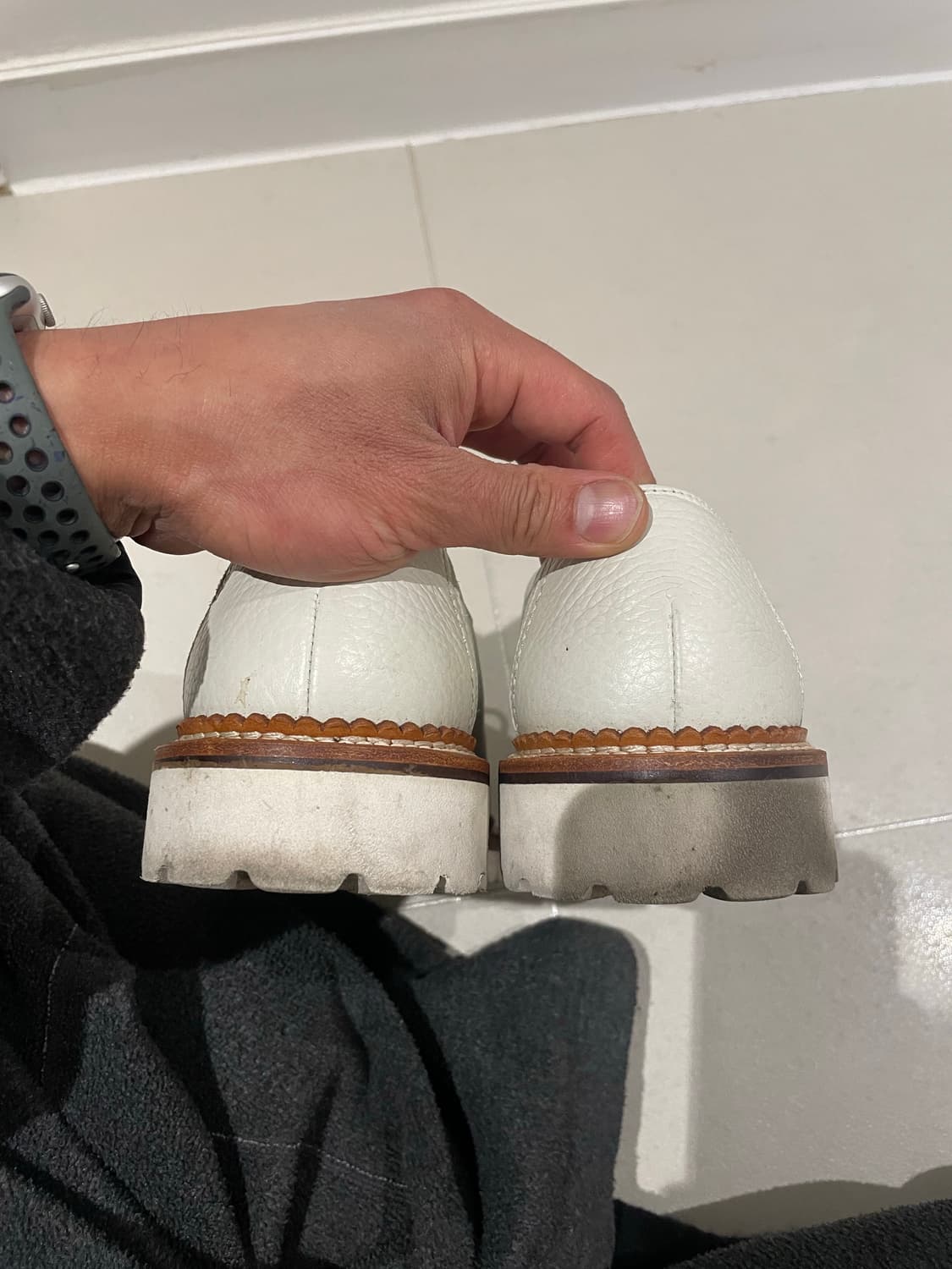 금강제화 리갈 201d 티롤리안 화이트 255 상품이미지5