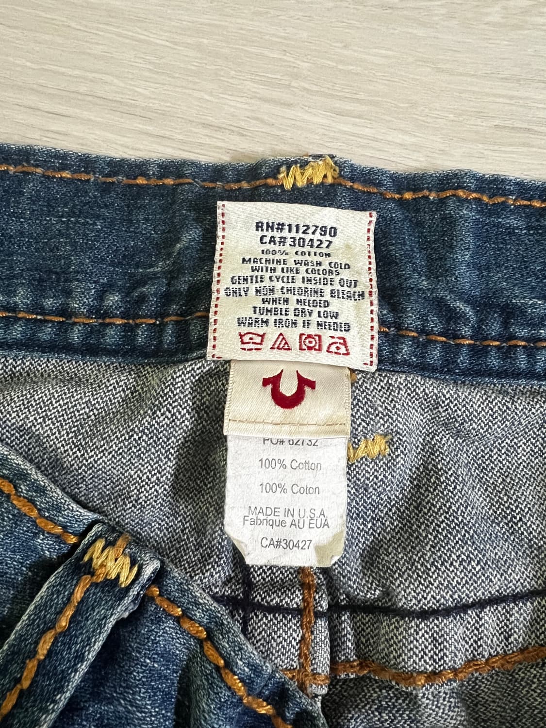  트루릴리전 청바지 Made in USA (사이즈 31) 상품이미지4