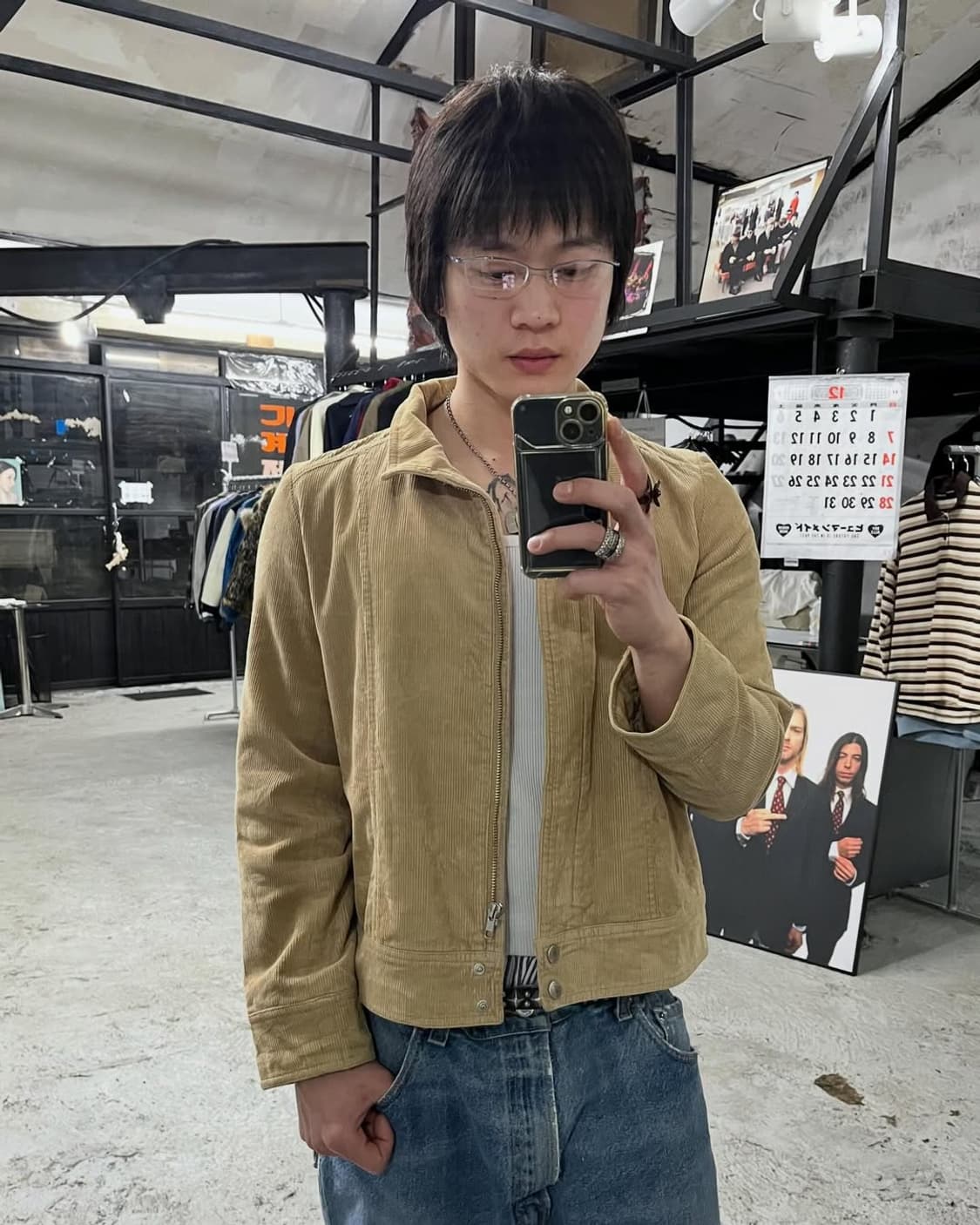 Emom corduroy jacket 상품이미지2