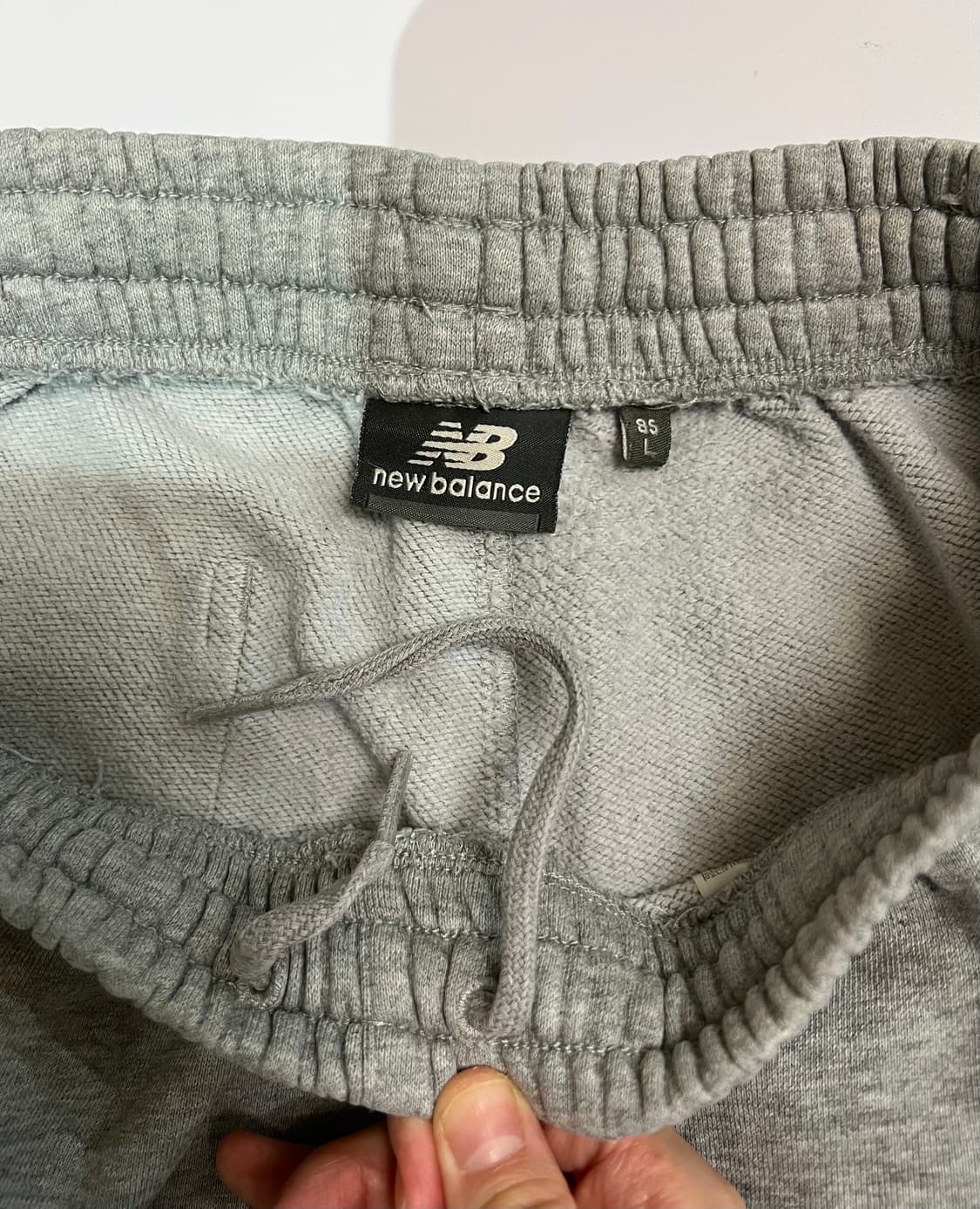 뉴발란스 베이직 밴딩 스웨트 팬츠 상품이미지7