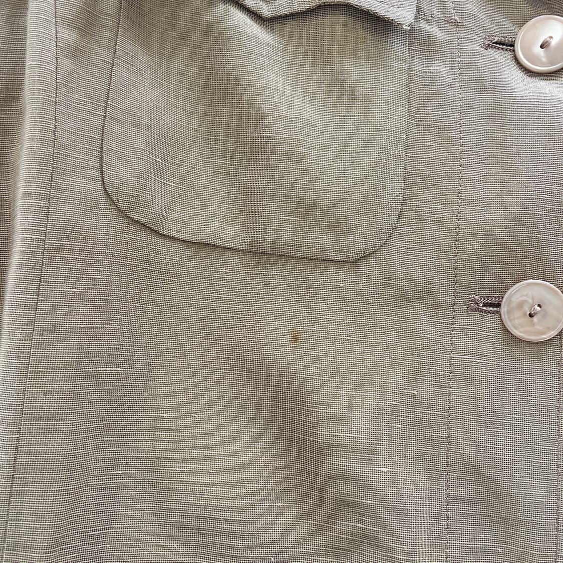 막스마라 린넨 벨티드 자켓 상품이미지7