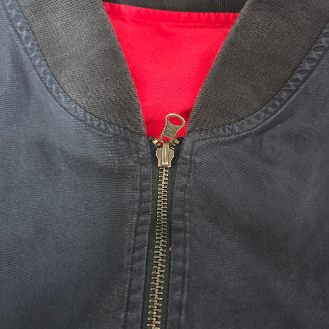 [XL] 90s 빈티지 말보로 리버시블 봄버 자켓 블랙/레드 투톤 상품이미지6