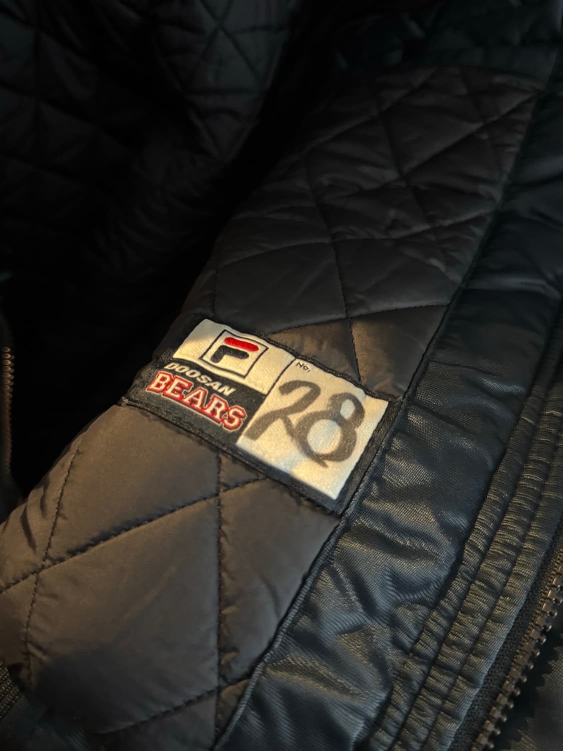 (선수실착용) 17두산베어스 동계자켓 상품이미지2