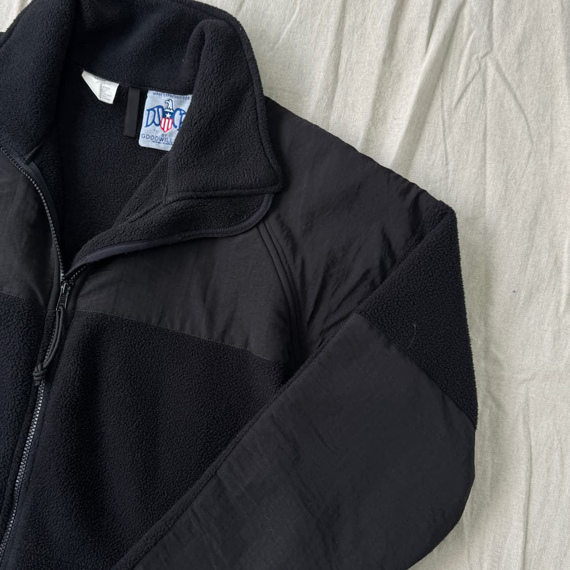 USA빈티지 미군og 폴라텍 후리스 L 상품이미지2