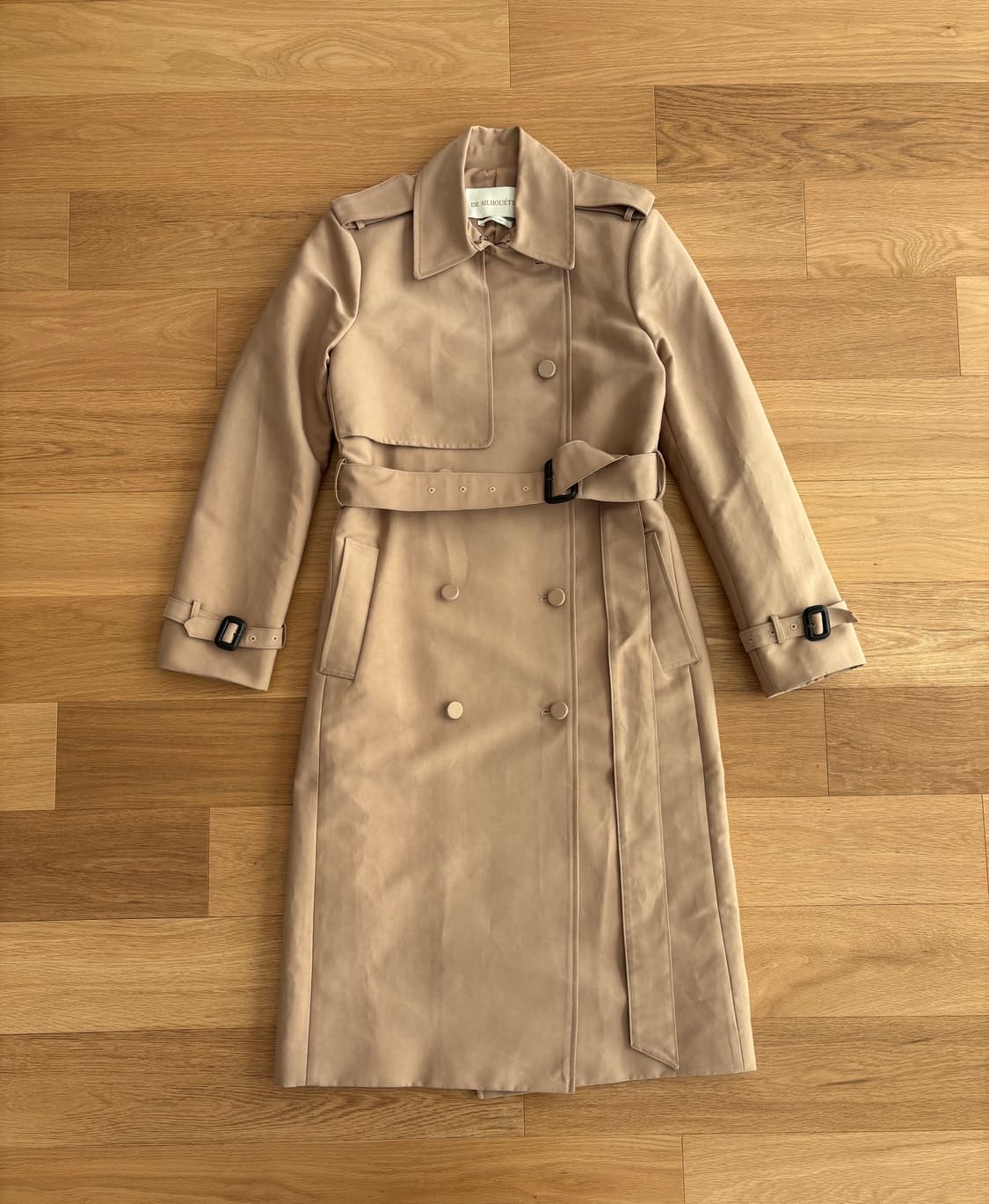 시에 / 더 실루엣 트렌치 코트 상품이미지1