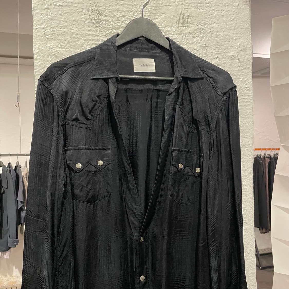 더 레터스 실키 웨스턴 셔츠 상품이미지2