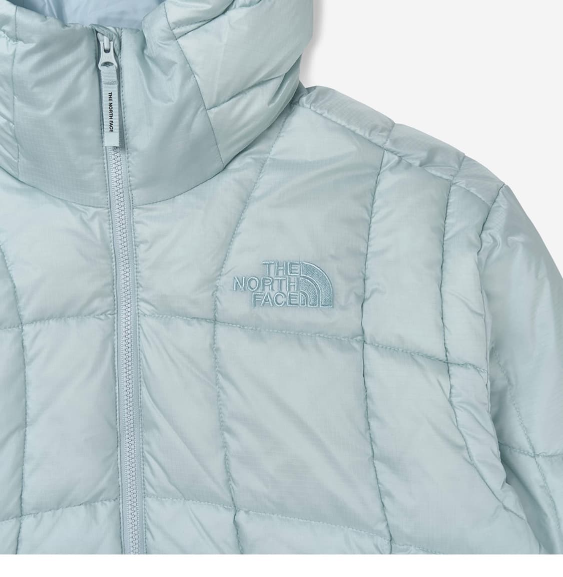 노스페이스 경량패딩 라이트블루  상품이미지2
