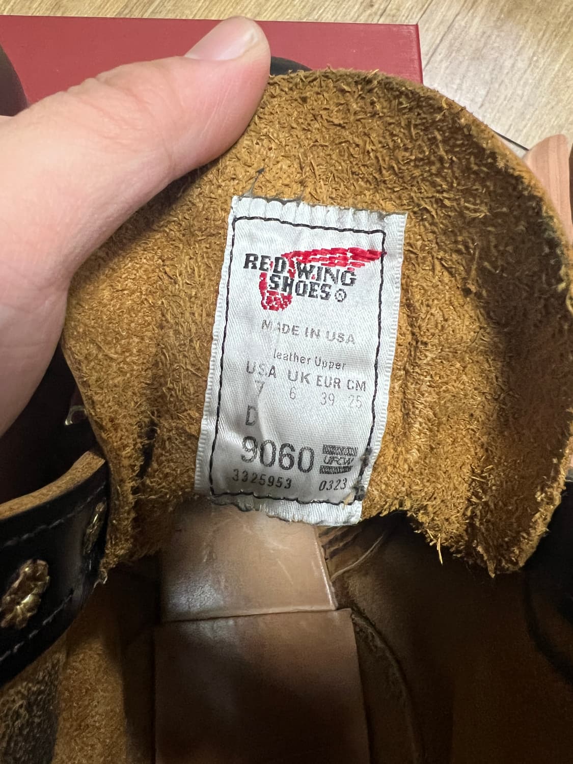 택포49) 레드윙 벡맨 9060 플랫박스 7D 250 상품이미지5