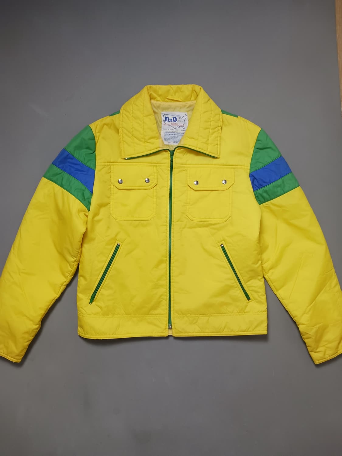 [L] Mr.D 스키 경량 패딩 크롭 자켓 상품이미지1