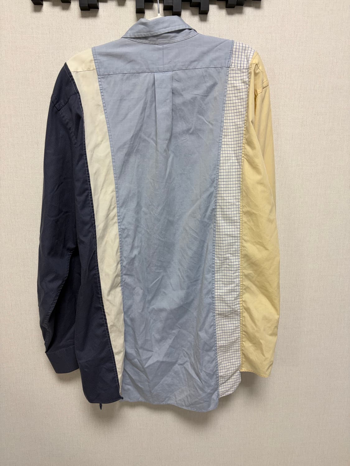 폴로 패치워크 셔츠 상품이미지2